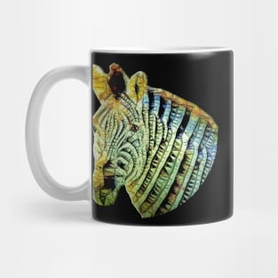 abstract zebra Mug